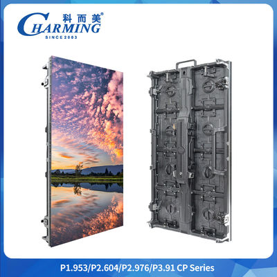 CP Series Shocking Launch P2.604/P2.976/P3.91 7680Hz Dukungan melengkung fleksibel Layar layar gantung