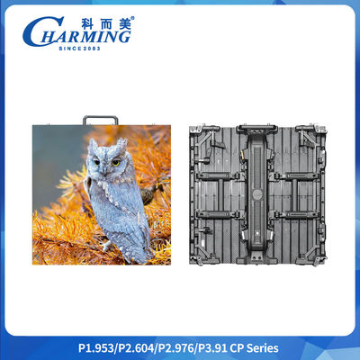 Tidak diperlukan kabel Koneksi cepat keras 7680Hz 140° Vertikal Sudut pandang luas IP65 Waterproof Rental LED Display Screen