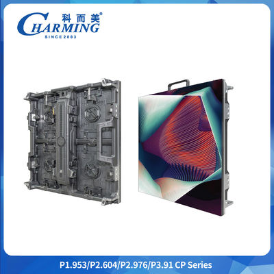 Tegangan Kerja Layar AC 220V/(110V) ±15% P2.6/2.98/3.91 Seri CP Outdoor LED Video Wall With Truss Connection Keyhole