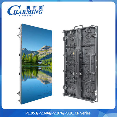 Refresh Frequency 7680Hz P2.6/2.98/3.91 Seri CP LED Video Wall Outdoor Dengan Soket Penerbangan Daya