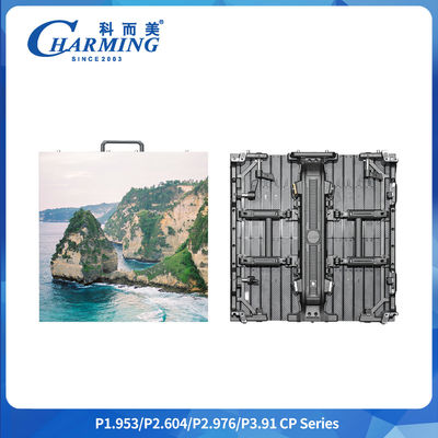 Pabrik Pasokan P2.6-3.91Aluminium Alloy Full Colors 3d Curved 4k 4500Cd Indoor Video Display Commercial Advertising Event Led Screen