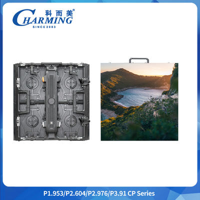 Fleksibel P1.9 P2.64 P2.98 Video Seksi Indoor Curved Led Screen Panel P3.91 Dengan Presisi Tinggi Dan Splicing Seamless