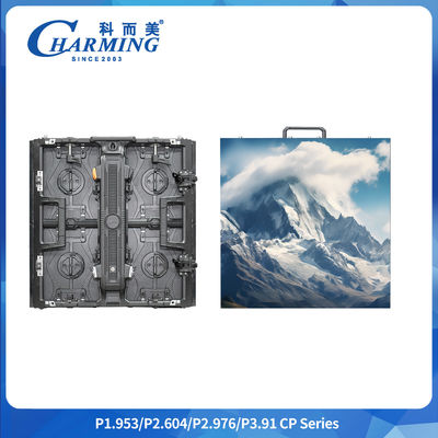 500x500mm/500x1000mm P1.9 P2.6 P2.98 P3.91 Pinjaman Indoor Curve Led Display Screen Fleksibel Led Advertising Screen