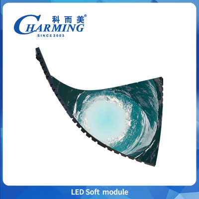 2025 Paling Populer 3840 Hz HD Modul Led P2 P2.5 P3 P3.076 P4 Led Soft Module Indoor Flexible Led Display Screen