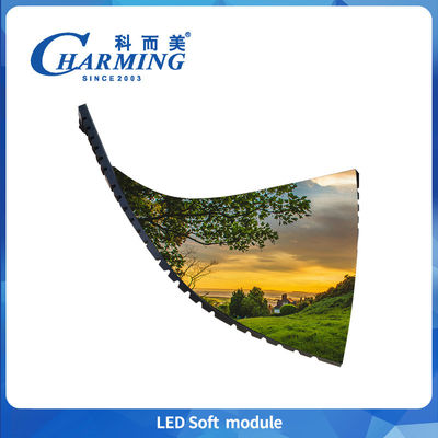 2025 Paling Populer 3840 Hz HD Modul Led P2 P2.5 P3 P3.076 P4 Led Soft Module Indoor Flexible Led Display Screen