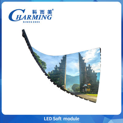 320x160mm terbaru P2/P2.5/P3/P3.076/P4 Soft Indoor Fixed Module 220V HD Pre Maintenance 3D Led Module Untuk Iklan