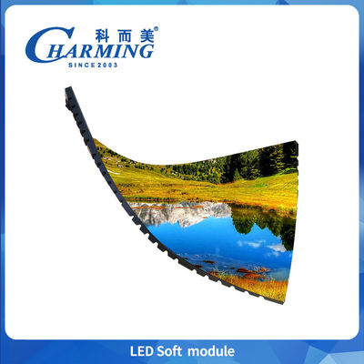 Grosir P4 Led Soft Module Indoor Display Panel Module Berat 255g 256*128MM Konsumsi energi rendah
