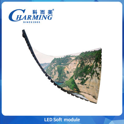 Charming P2.5 3D Sign Board Perlengkapan Iklan Modul P3 Indoor Led Screen Exterior Wall Panels P3.076 4K 400-800cd/m2 Untuk Led Display