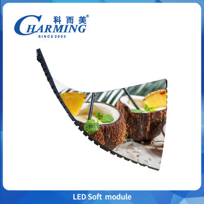 320x160 P3 P3.076 P4 Indoor Led Soft Module 4K Module Display IP40 Skala Perlindungan Tinggi Untuk Bentuk Artis