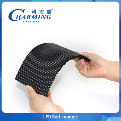 320x160 P3 P3.076 P4 Indoor Led Soft Module 4K Module Display IP40 Skala Perlindungan Tinggi Untuk Bentuk Artis
