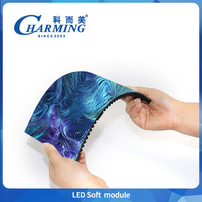 P1.86/P2/2.5/P3LED Layar Tampilan Soft Module, Layar Lunak Indoor IP40 240*120mm/320*160mm