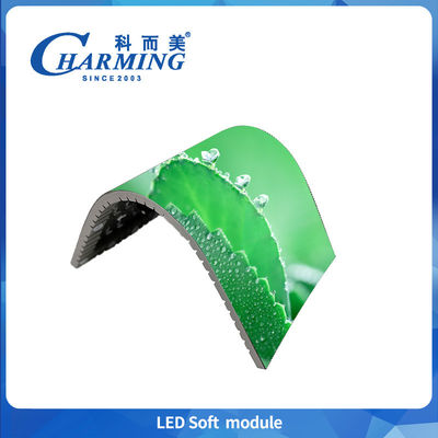 Indoor Smd Full Color Led Screen P2 P2.5 P3 P4 Panel Led Fleksibel Rgb Curved Flexible Led Board Soft Led Module Untuk Iklan