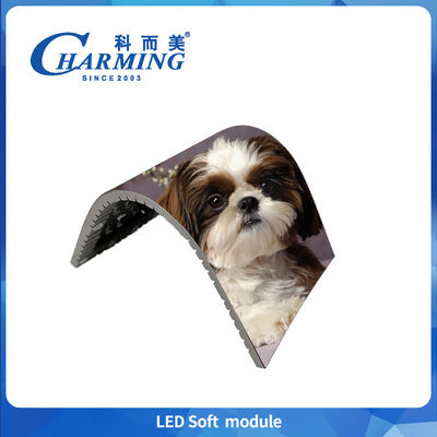 Produk Populer P1.86/P2/P2.5/P3.076 Indoor Led Soft Module 220v 4k Led Flexible Display Untuk Bar / Pernikahan
