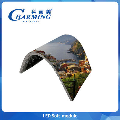 Indoor Led Soft Module P1.86/P2/P2.5/P3.076 Low Power Low Heat RGB Led Module Untuk Wave Screen