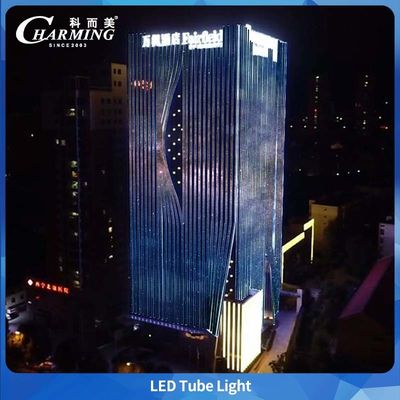 Lampu Tabung LED Terang Bertenaga Siang Hari untuk Kantor Gudang Bodi Lampu Aluminium