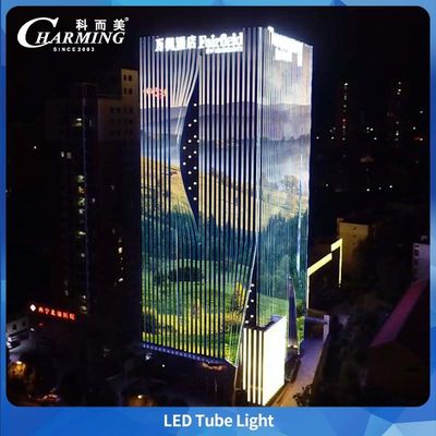 Tabung Lampu LED Luar Ruangan U38-500 5.5w 500*38*58MM SMD5050 Paduan Aluminium+PC Untuk Bangunan Luar Ruangan