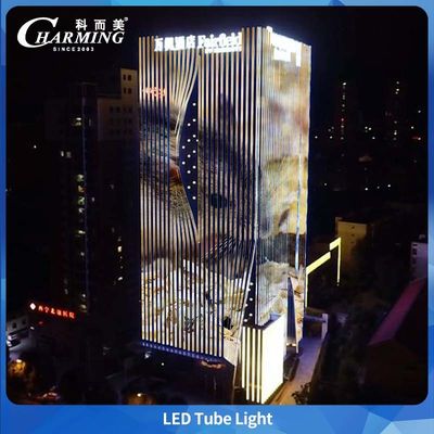 LED Light Tube U38-1000 1000*38*58MM IP65 Aluminium Alloy+PC Untuk Bangunan Luar Ruang