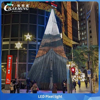 Lampu Pixel LED Tahan Air Luar Ruangan 2025 Daya Rendah Kualitas Tinggi Digunakan untuk Penerangan Luar Ruangan