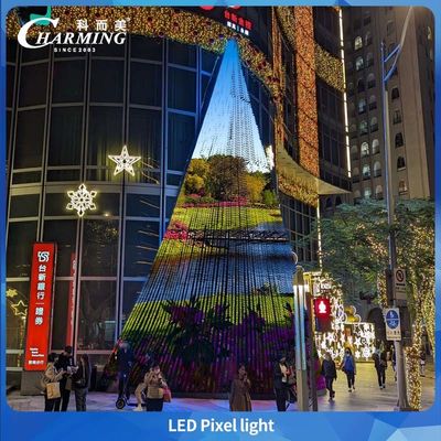 Lampu LED Pixel Luar Ruangan dengan Cangkang PC 30c/40c Berkualitas Tinggi, Manik-manik Lampu Digunakan untuk Bangunan