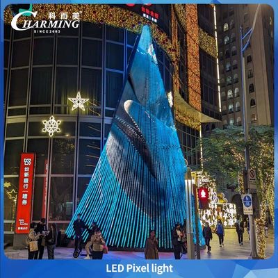 Daya rendah dan tahan UV DMX512 Led Pixel Light Dengan Outdoor Billboard