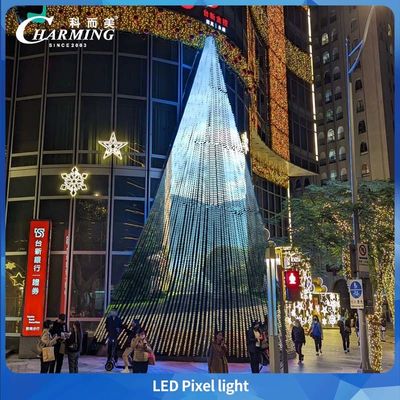 Lampu Piksel Merek Menawan Dengan Warna Penuh Rgb IP66 Digunakan Untuk Pencahayaan Bangunan Dan Pencahayaan Jembatan