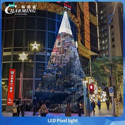 Lampu Pixel LED 24v Hemat Energi Tahan Air Ip66 Dengan Gedung Kantor