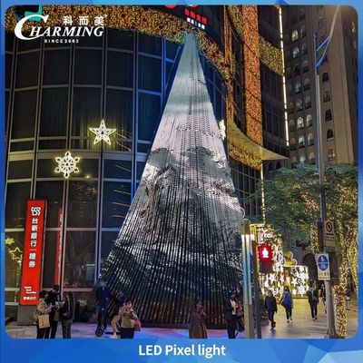 Piksel RGB / RGBW 30mm 40mm Lampu LED Hiburan Lampu Piksel untuk Taman Hiburan dan Pasar Malam