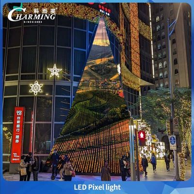 Charming 2025 Next-Gen LED Pixel Light 40D 40×27.3mm IP66 Waterproof PC Housing Untuk Atraksi Wisata Pencahayaan Dekorasi Arsitektur
