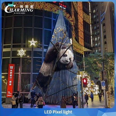 Charming 2025 Produk Inovasi Baru Led Pixel Light 40D 40*27.3MM Bahan PC IP66 Objek Wisata Dekorasi