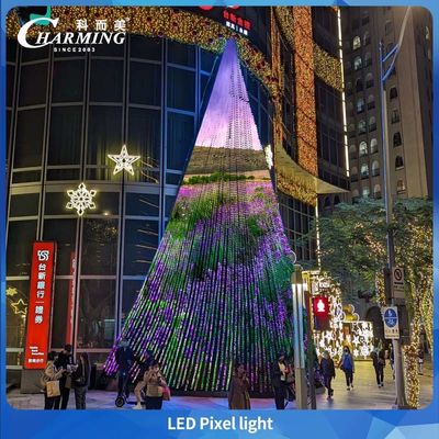 Cahaya LED SMD3535 DMX yang penuh lem tahan air Led Pixel dengan fungsi remote control