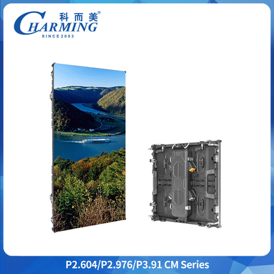 Dinding Video LED Paduan Aluminium 7680Hz IP65 Tahan Air P2.6 P2.98 P3.91