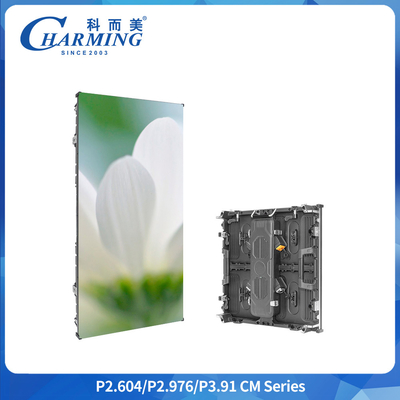 Layar LED Luar Ruangan Tahan Air IP65 7680Hz Layar Sewa 500x1000mm