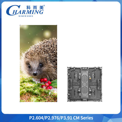 Kabinet Tampilan LED Sewaan Luar Ruangan IP65 Ultra-Ringan P2.98 P3.91