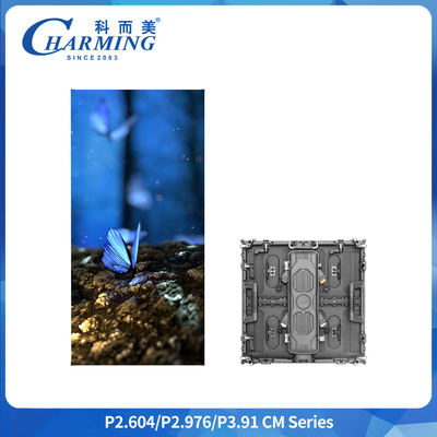 Layar Dinding Video LED Paduan Aluminium 500x500mm 500x1000mm IP65 Tahan Air