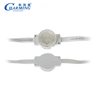 IP66 Waterproof High Brightness LED Pixel Light 40x27.3mm Point Light 40D untuk Natal & Dekorasi Bangunan