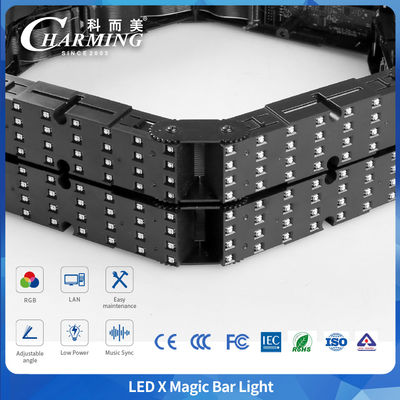LED Magic Bar Bendable Expandable RGB Light dengan Warna Penuh untuk Tempat Hiburan