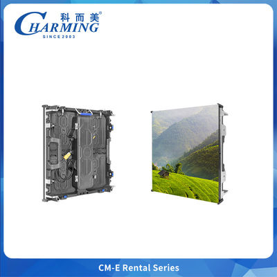 79MM Aluminium Alloy Cabinet CM-E Rental LED Display dengan sinyal di dikator HUB Untuk acara panggung konser