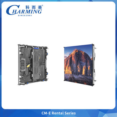 LED Outdoor Advertising Video Wall Panel 500x500 Resolusi 8K Waterproof Wall Mountable Rental Display