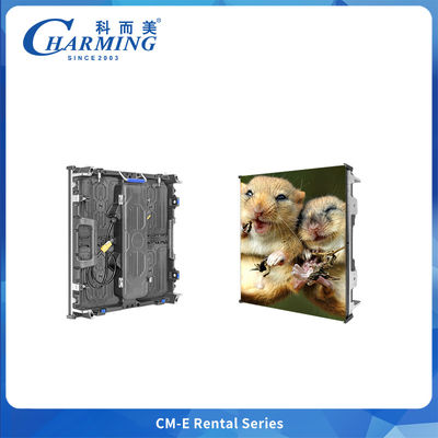 LED Outdoor Advertising Video Wall Panel 500x500 Resolusi 8K Waterproof Wall Mountable Rental Display