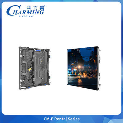 LED Outdoor Advertising Video Wall Panel 500x500 Resolusi 8K Waterproof Wall Mountable Rental Display