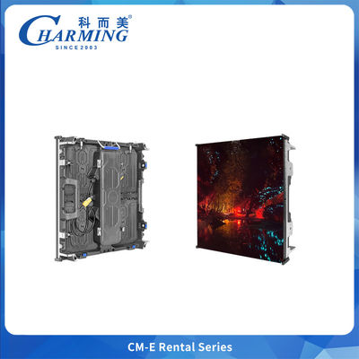 LED Outdoor Advertising Video Wall Panel 500x500 Resolusi 8K Waterproof Wall Mountable Rental Display