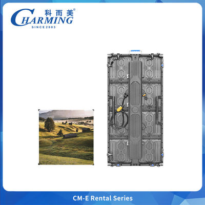 Long Life Span P3.91 Aluminium Alloy Material Eksterior Rental Cabinet 50x50 50x100
