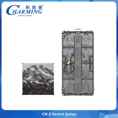 Long Life Span P3.91 Aluminium Alloy Material Eksterior Rental Cabinet 50x50 50x100