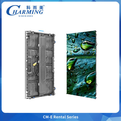 Kekakuan Tinggi Paduan Aluminium Sewa Kabinet Tampilan LED Integrasi Kabel Daya Untuk Acara Panggung Konser