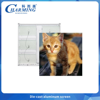 Tampilan LED luar ruangan dengan kabel tersembunyi P6 dipasang tetap untuk iklan dengan kecerahan tinggi dari pabrik China