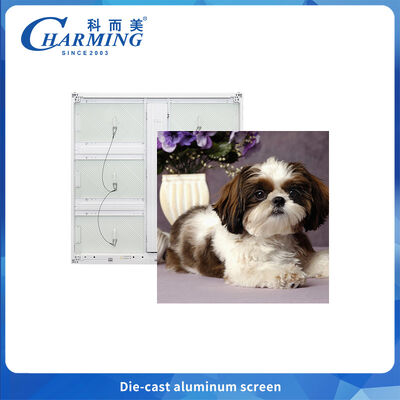 Tampilan LED luar ruangan Catu daya terbagi tegangan Papan LED P6 kecerahan tinggi untuk periklanan