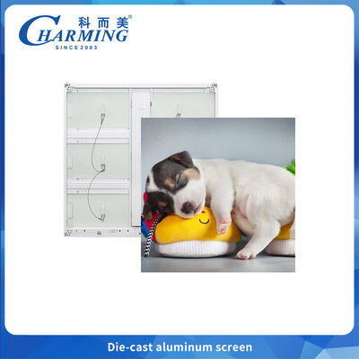 Layar LED Penyewaan hemat energi P4-P8     ringan, tahan korosi, Arc Splicing untuk pengaturan kreatif