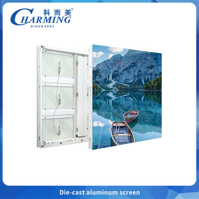 P6 Iklan Luar 6500 CD/m2 Kecerahan Led Video Wall Waterproof untuk Pool Game Panel