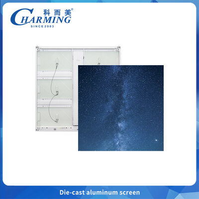 P6 Modul Papan iklan LED Layar Outdoor Shops 960x960mm Tanda besar yang jelas