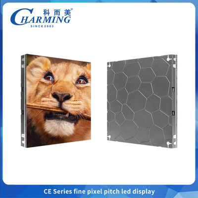 Panel Layar LED Fine Pitch P1.86 P2.5 640x640mm dengan Refresh Rate 7680Hz untuk Pusat Konferensi Seamless